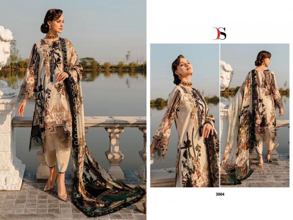 Deepsy Firdous Solitaire 3 Nx Cotton Dupatta New Pakistani Suit Collection